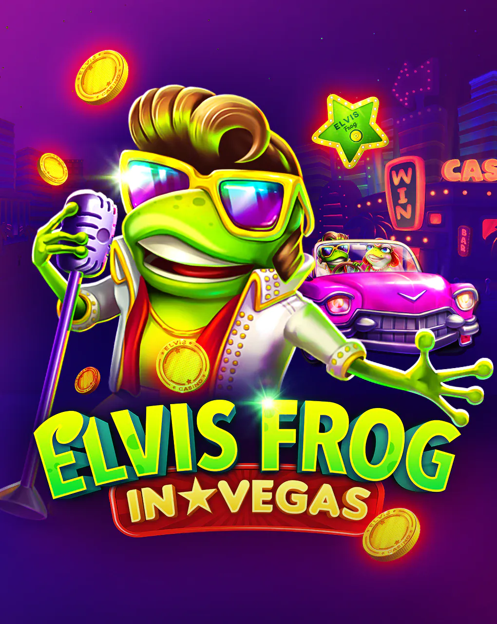 Elvis Frog In Vegas - JPMAXWIN188