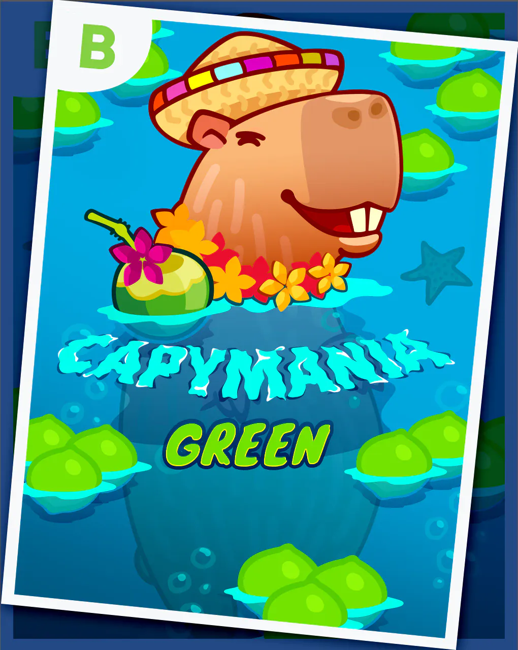 Capymania Green - JPMAXWIN188