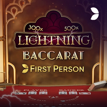 First Person Lightning Baccarat - JPMAXWIN188