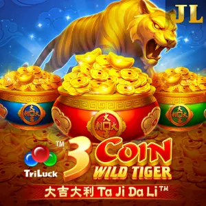 3 Coin Wild Tiger - JPMAXWIN188